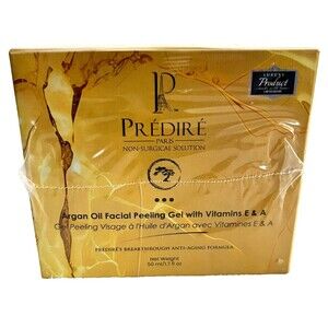 Predire Argan Oil Facial Peeling Gel With Vitamins A & E 1.7 fl oz Sealed